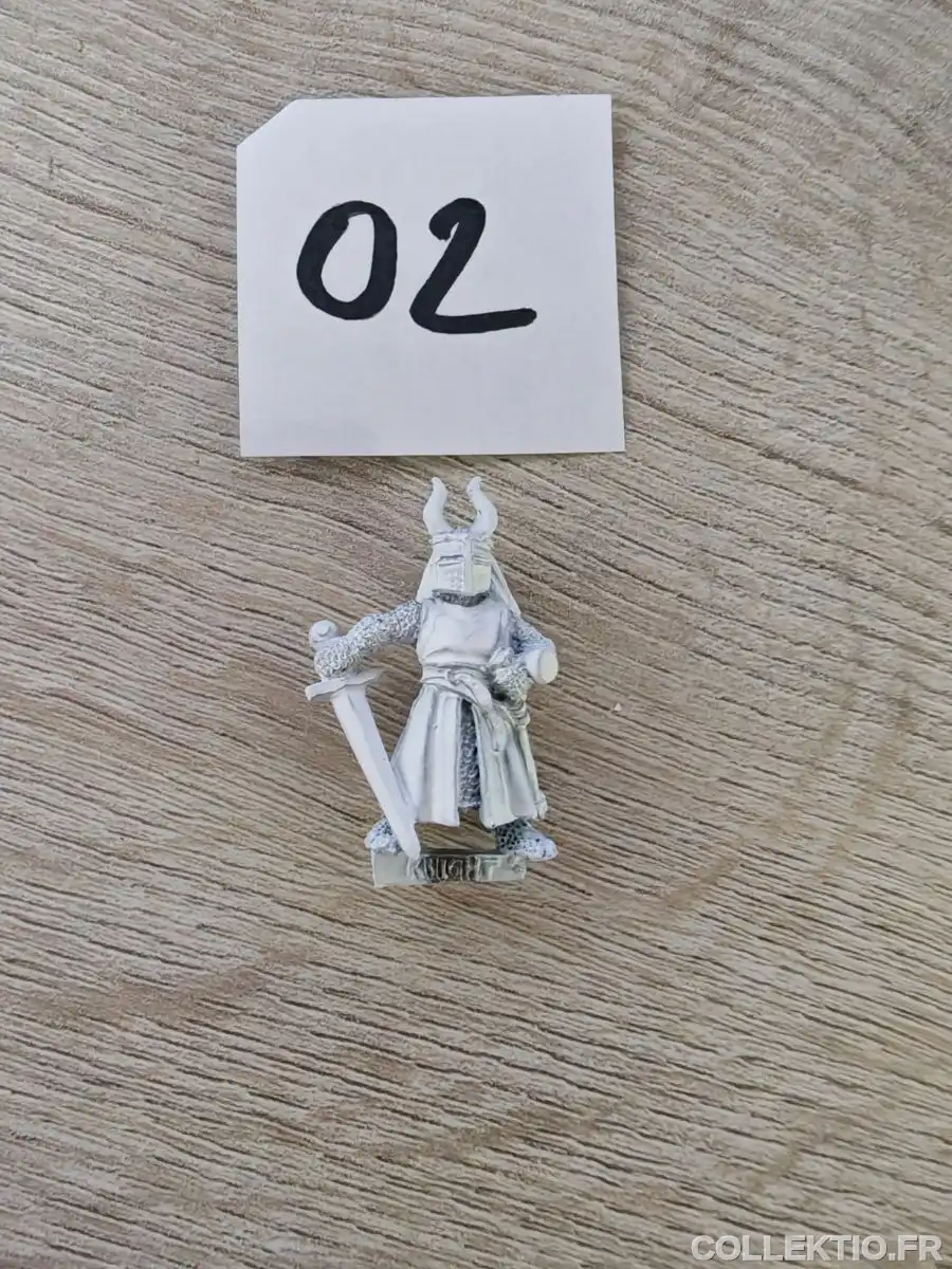 Warhammer Empire Knight Sword 2 1985 Metal