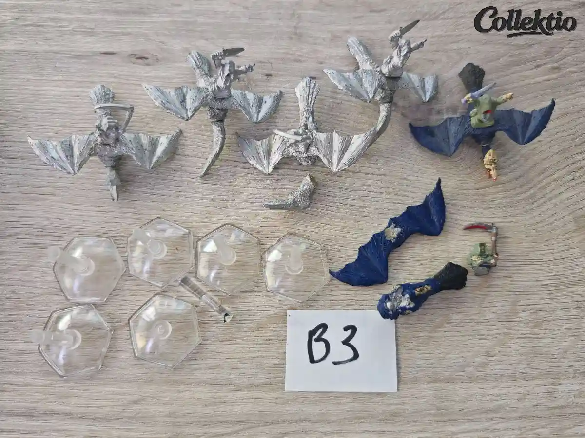 Warhammer MM52 Carrion Rider X 6 1990 Metal