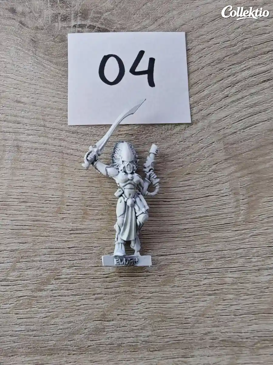 Warhammer 40k RT Eldar Banshee Warrior 1990 Metal