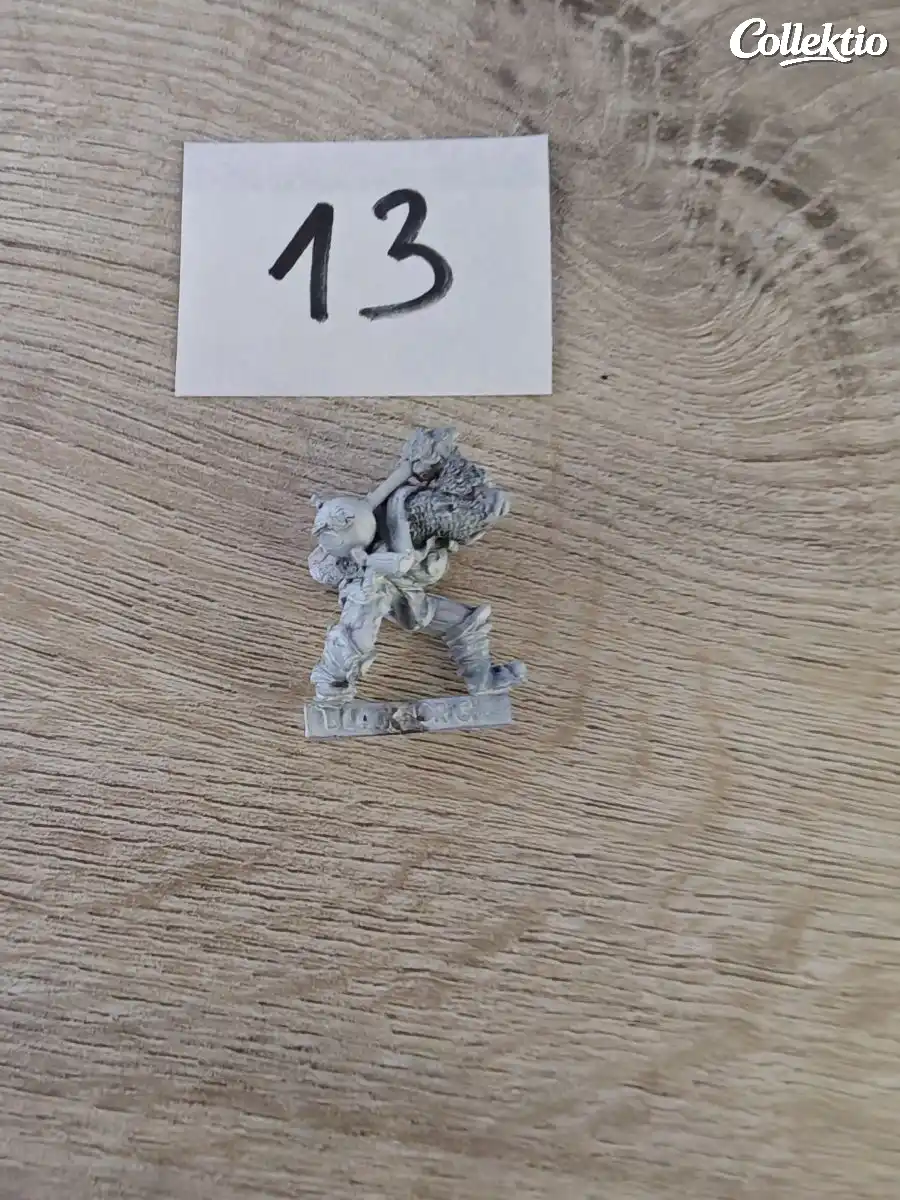 Warhammer N11 Giant Black Orc Smasher 1985 Metal