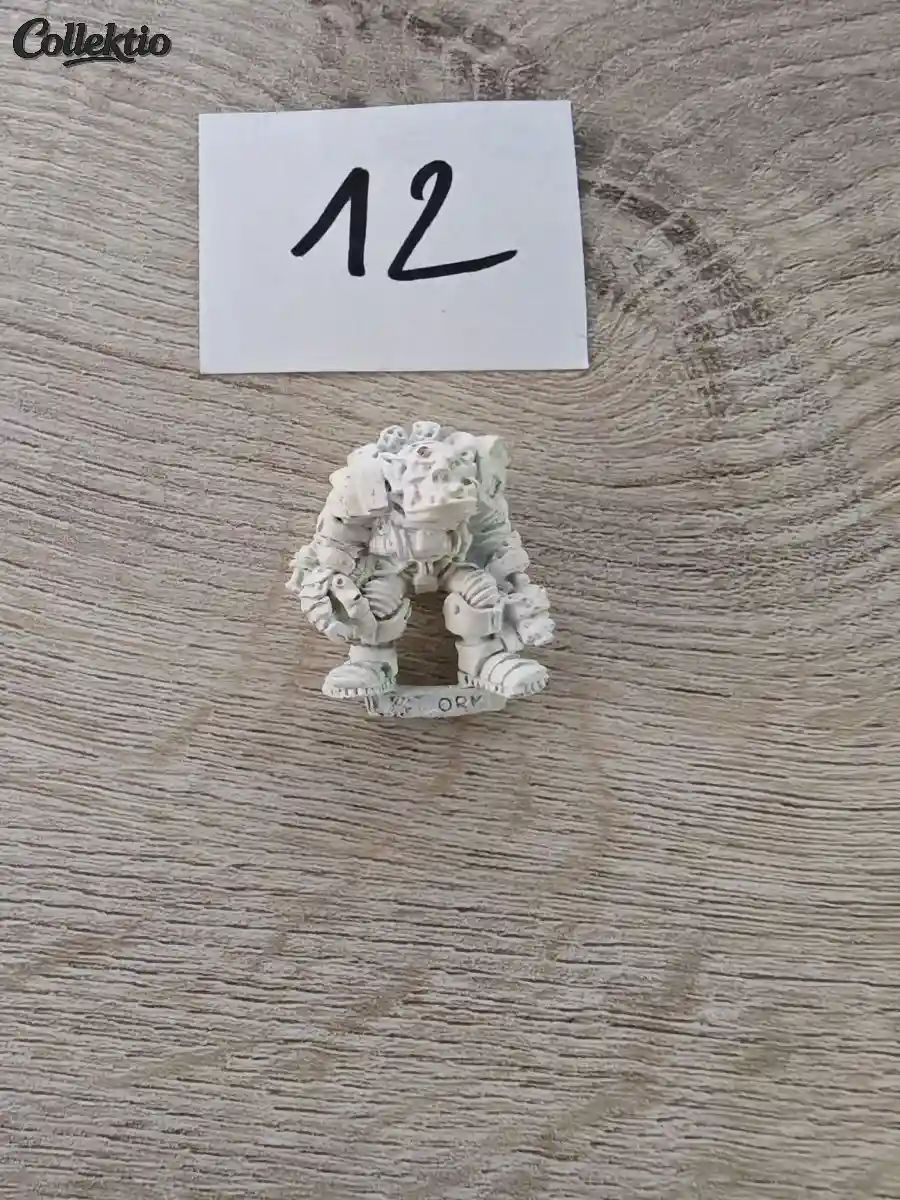 Warhammer 40k RT Space Ork Warrior Commander Goral Luggub 1987 Metal