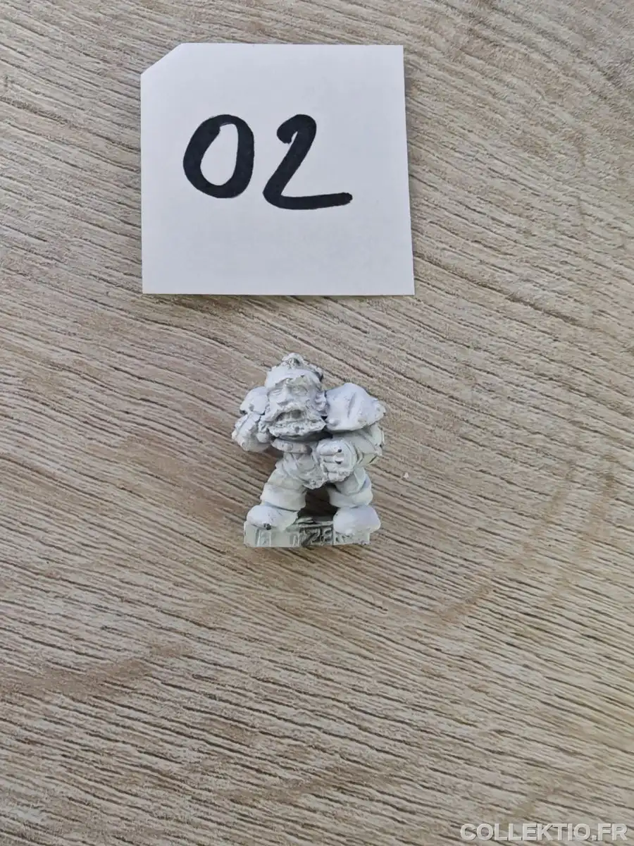 Blood Bowl Nain Injuried V2 1988 Metal
