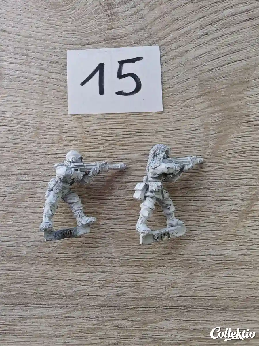 Warhammer 40k RT Imperial Trooper Caidan 1987 Metal