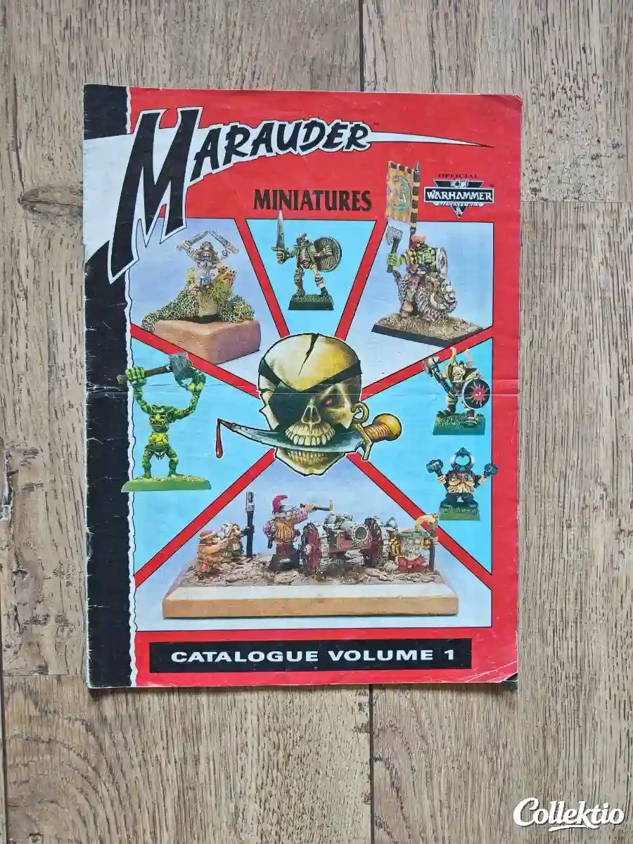 Warhammer Citadel Miniatures Catalog Marauder Miniature 1989