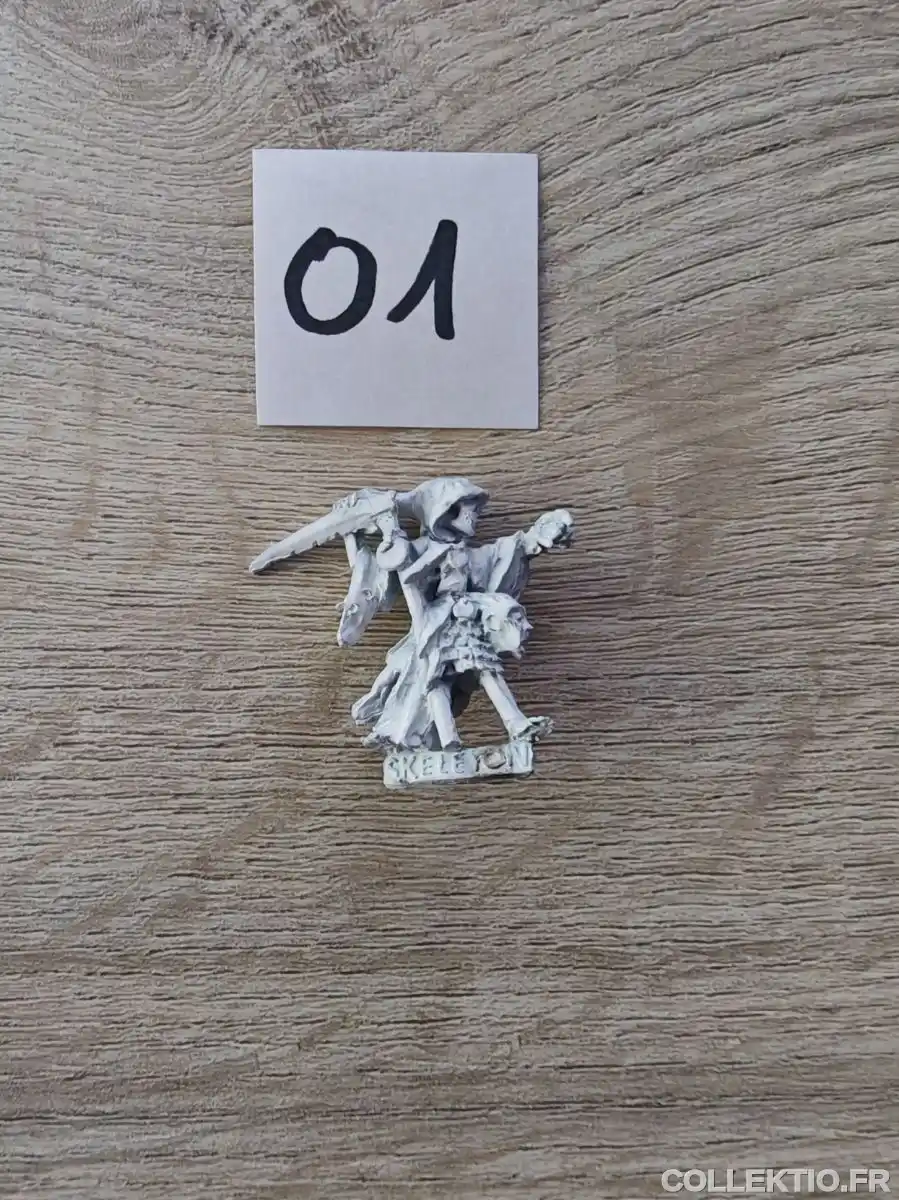 Warhammer Undead C17 Skeleton Leader 1987 Metal