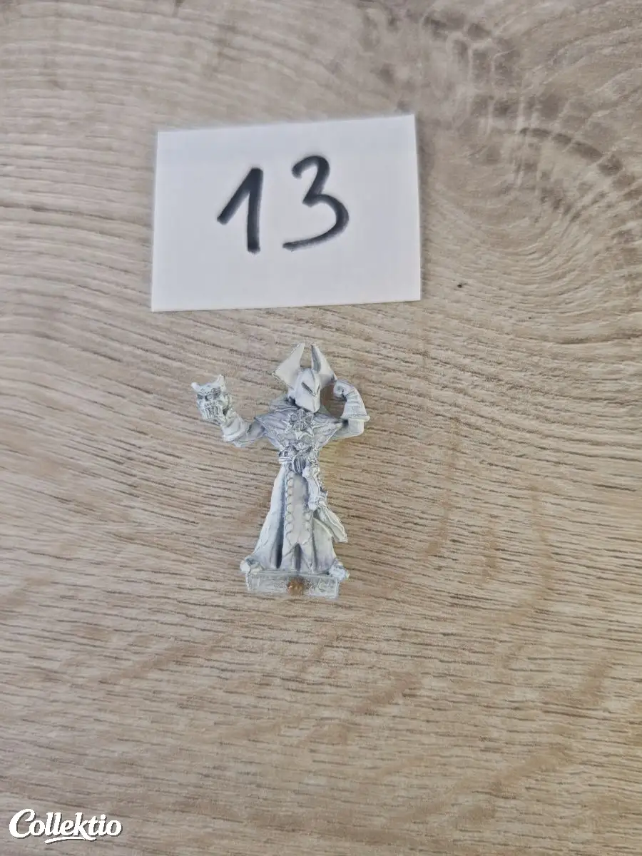 Warhammer CH5 Chaos Sorcerer Azoth the Faceless 1988 Metal