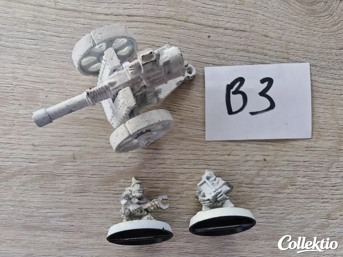 Warhammer 40k Space Ork Splatta kannon 1990 Metal