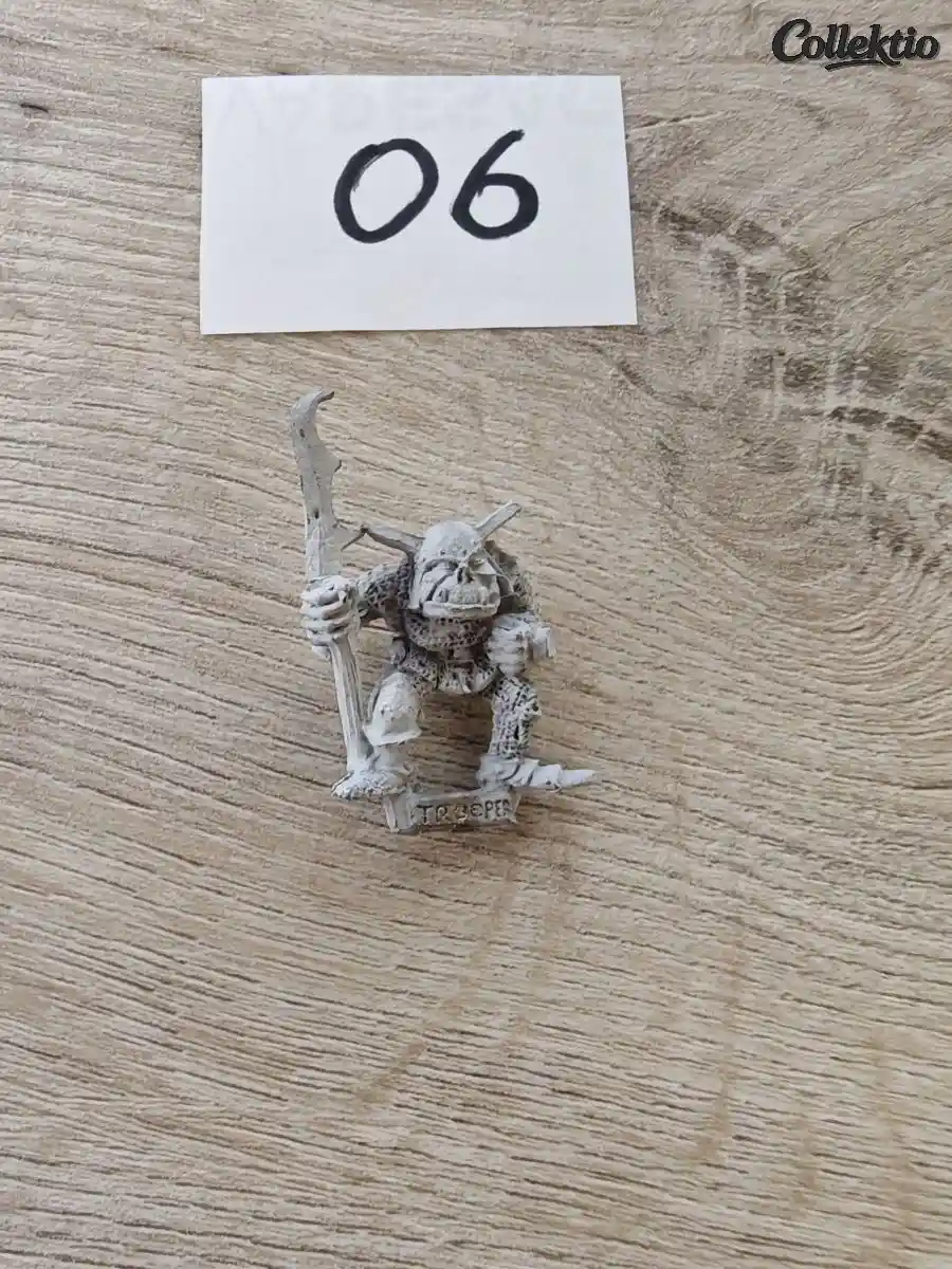 Warhammer Orc Ruglud Trooper 1985 Metal