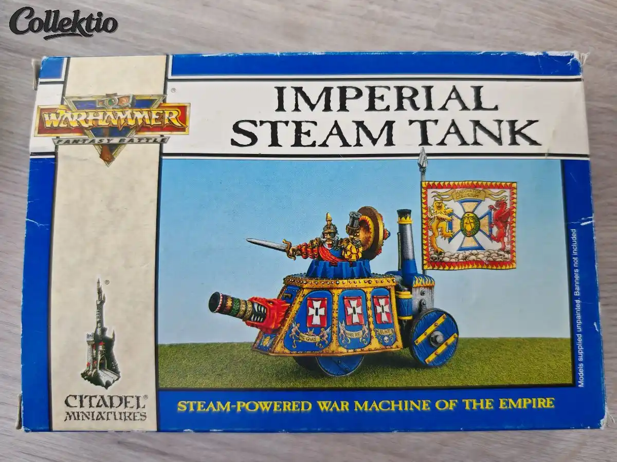 Warhammer Imperial Steam Tank boite Metal