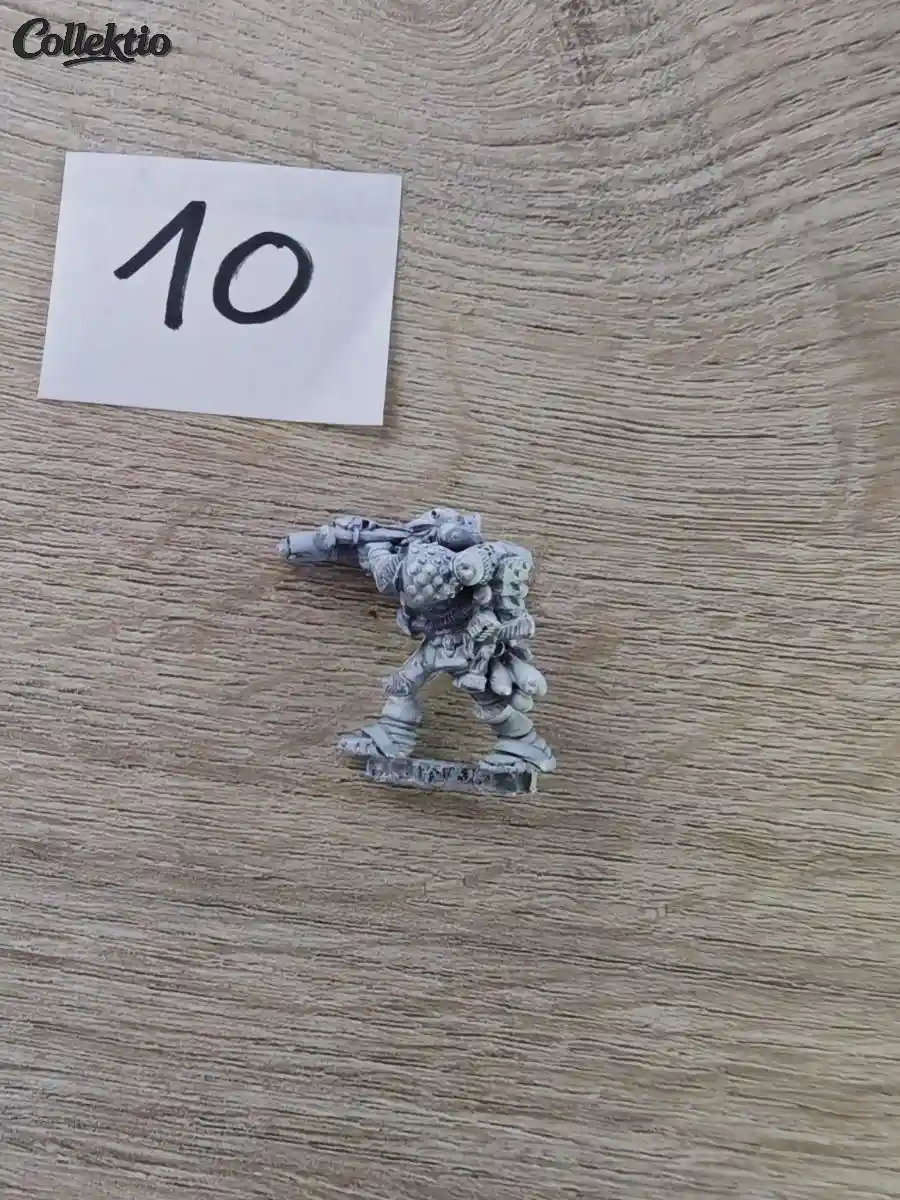 Warhammer 40k RT C100 Space Marine Missile Launcher 1986 Metal