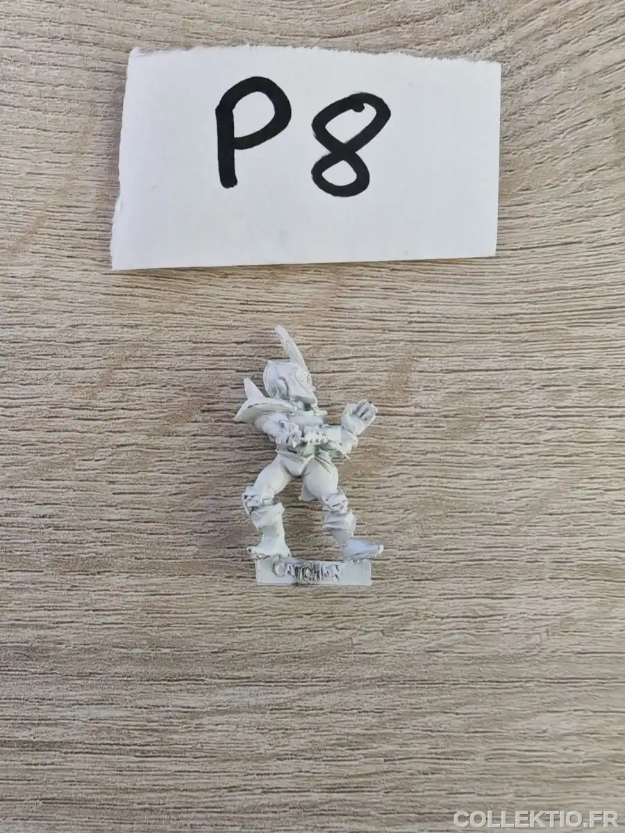 Blood Bowl Elfe Noir Catcher V2 1988 Metal