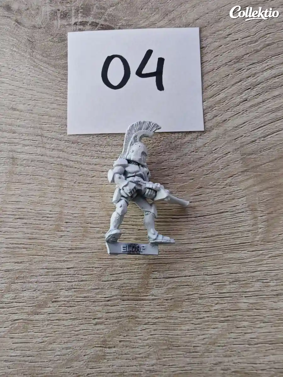 Warhammer 40k RT Eldar Trooper Shuriken 1989 Metal