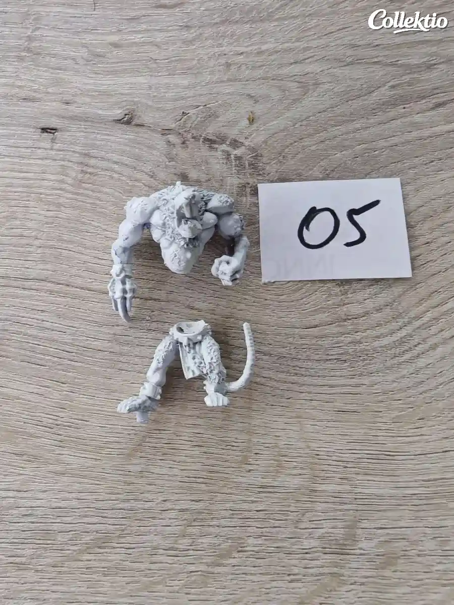 Warhammer Skaven Rat Ogre 1994 Metal