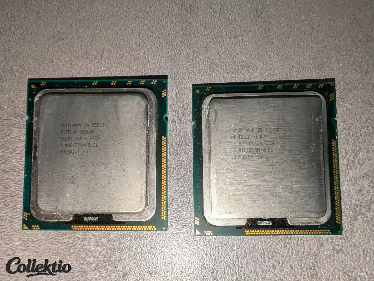 Lot 2 Processeurs Intel Xeon E5530 (2.40 GHz - LGA1366 / Serveur / Workstation)