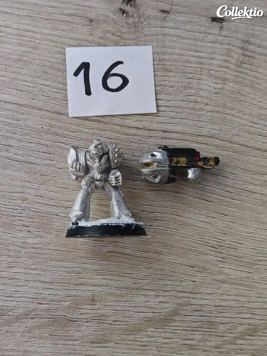 Warhammer 40k RT103 Space Marine Heavy Weapons 1987 Metal