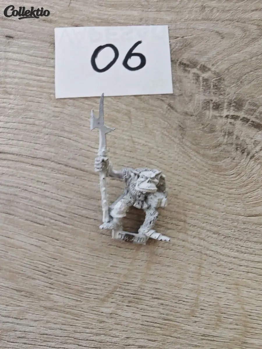 Warhammer Orc Ruglud Trooper 1985 Metal