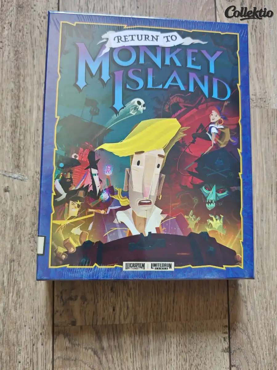 Return to Monkey Island PC Big Box NIB - Lucasfilm games - Limitedrun