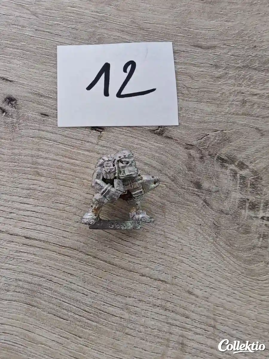 Warhammer 40k RT02 Space Ork Warrior 1987 Metal