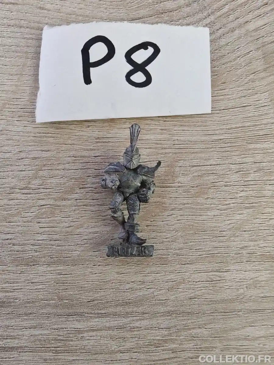 Blood Bowl Elfe Noir Blitzer V2 1988 Metal