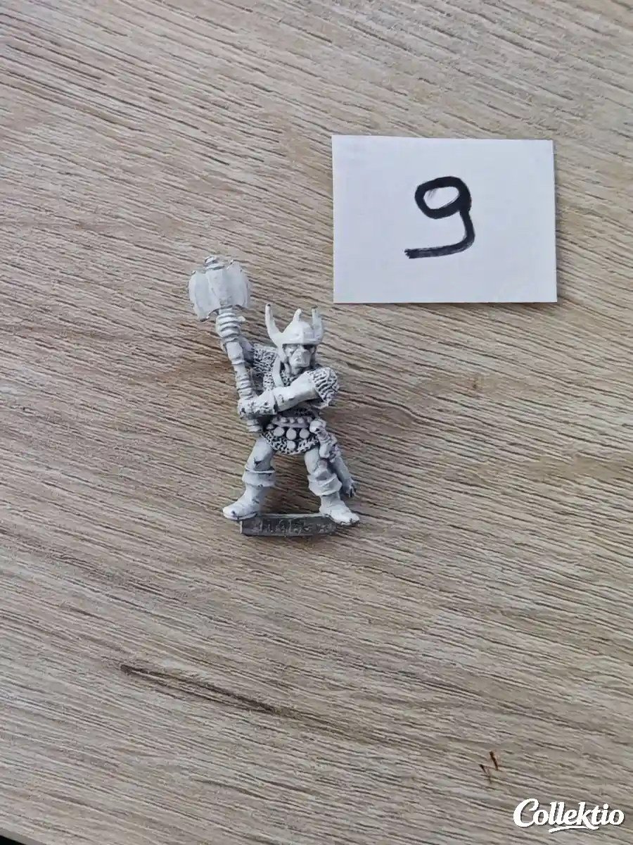 Warhammer C01 Nigel the Barbarian 1985 Metal