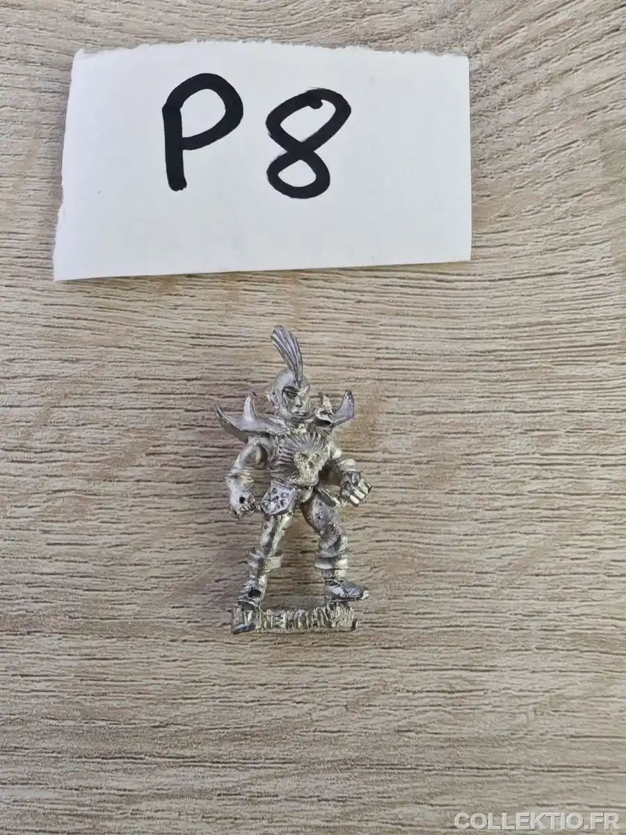 Blood Bowl Elfe Noir Lineman V2 1988 Metal
