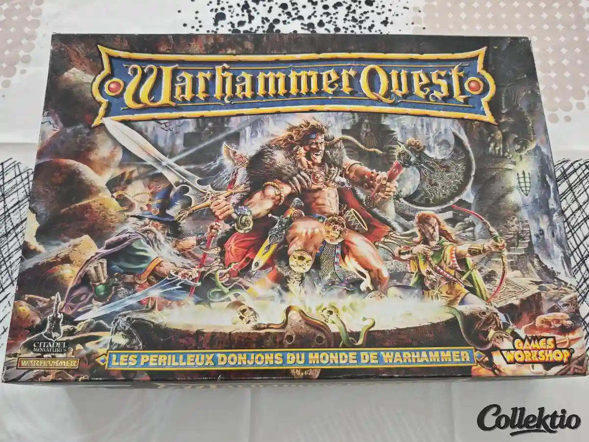Warhammer Quest 1995 - Boite de Jeu Incomplet
