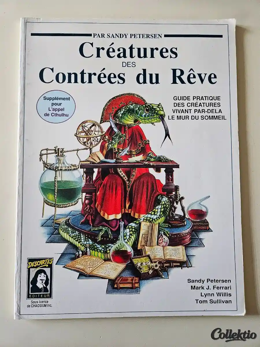 Supplément Appel de Cthulhu jeu de rôle