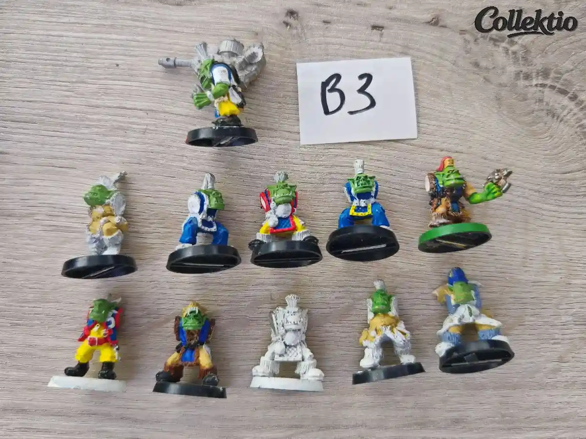 Warhammer 40k Space Ork Boyz X 11 1989 Metal