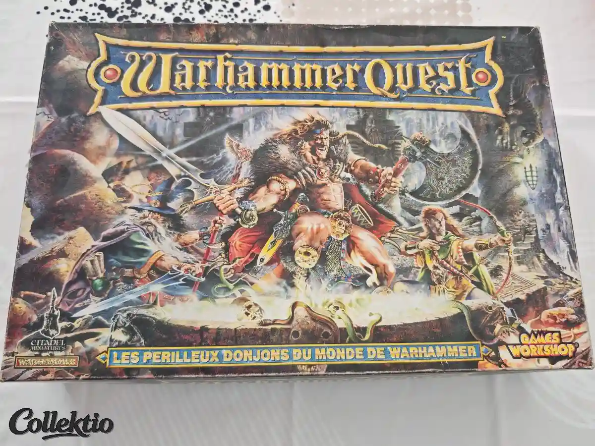 Warhammer Quest 1995 - Boite de Jeu Incomplet