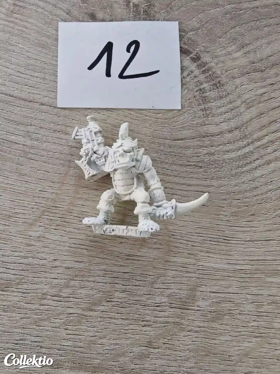 Warhammer 40k RT Space Ork Warrior Nob Raider 1987 Metal