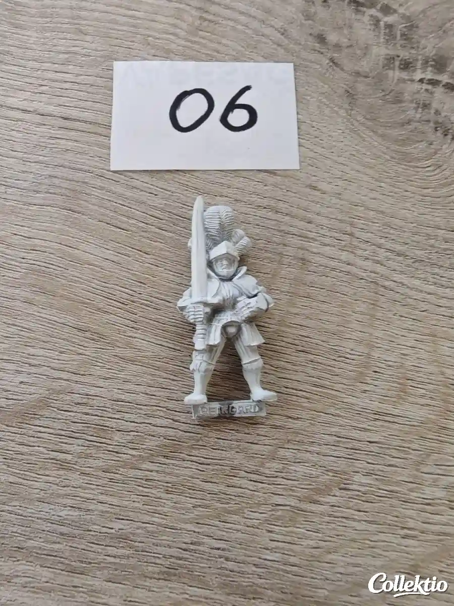 Warhammer Reiksguard Knight 1990 Metal