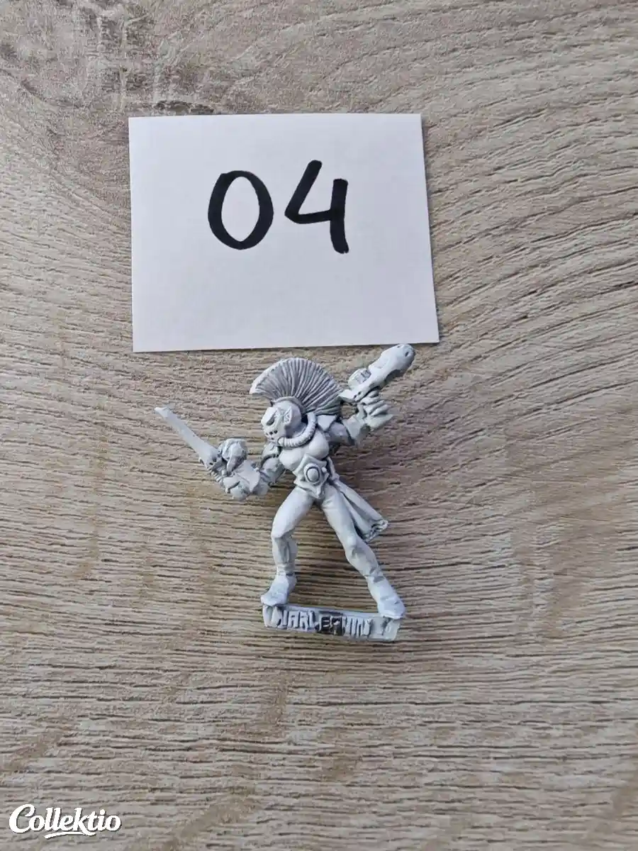 Warhammer 40k RT Eldar Harlequin Trooper 1988 Metal