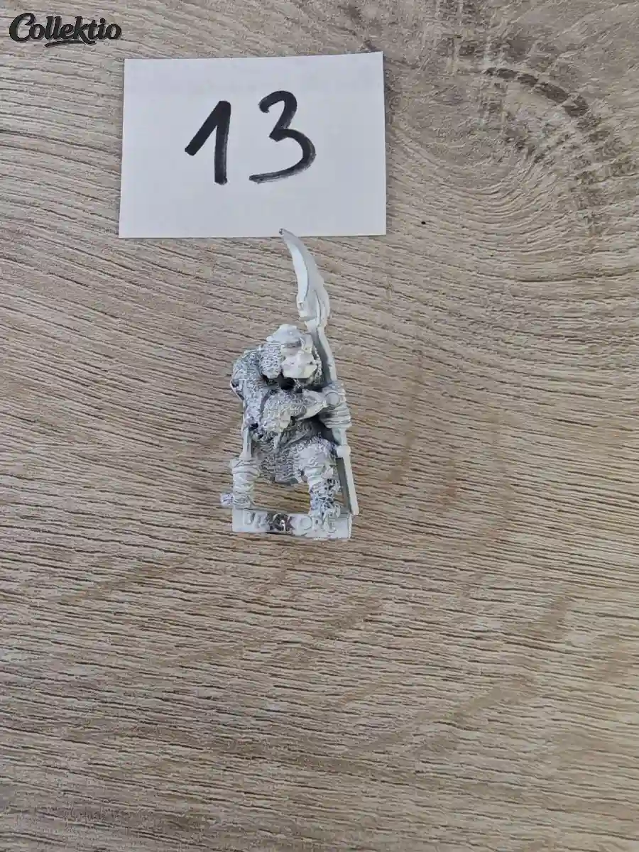 Warhammer N11 Giant Black Orc Spear 1985 Metal