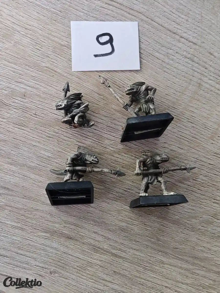 Warhammer Lizardmen Salamder Skink Runner Prodders Metal