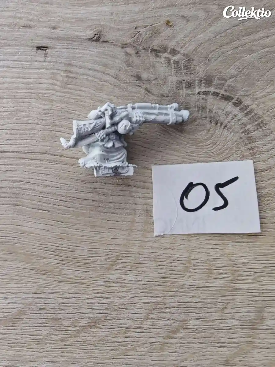 Warhammer Skaven Warplock Jezzail 1993 Metal