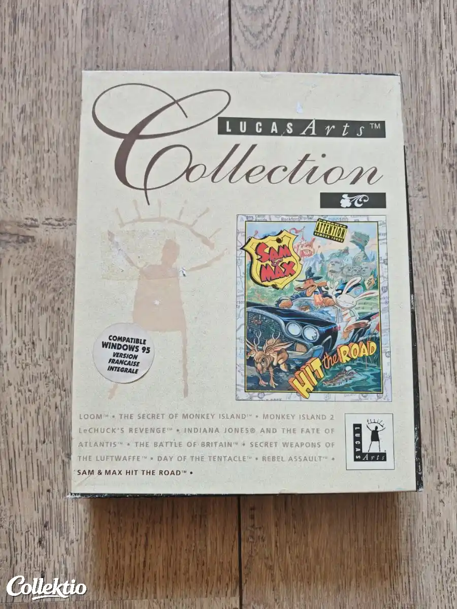 Sam and Max Hit the Road PC Big Box - Lucasart Collection