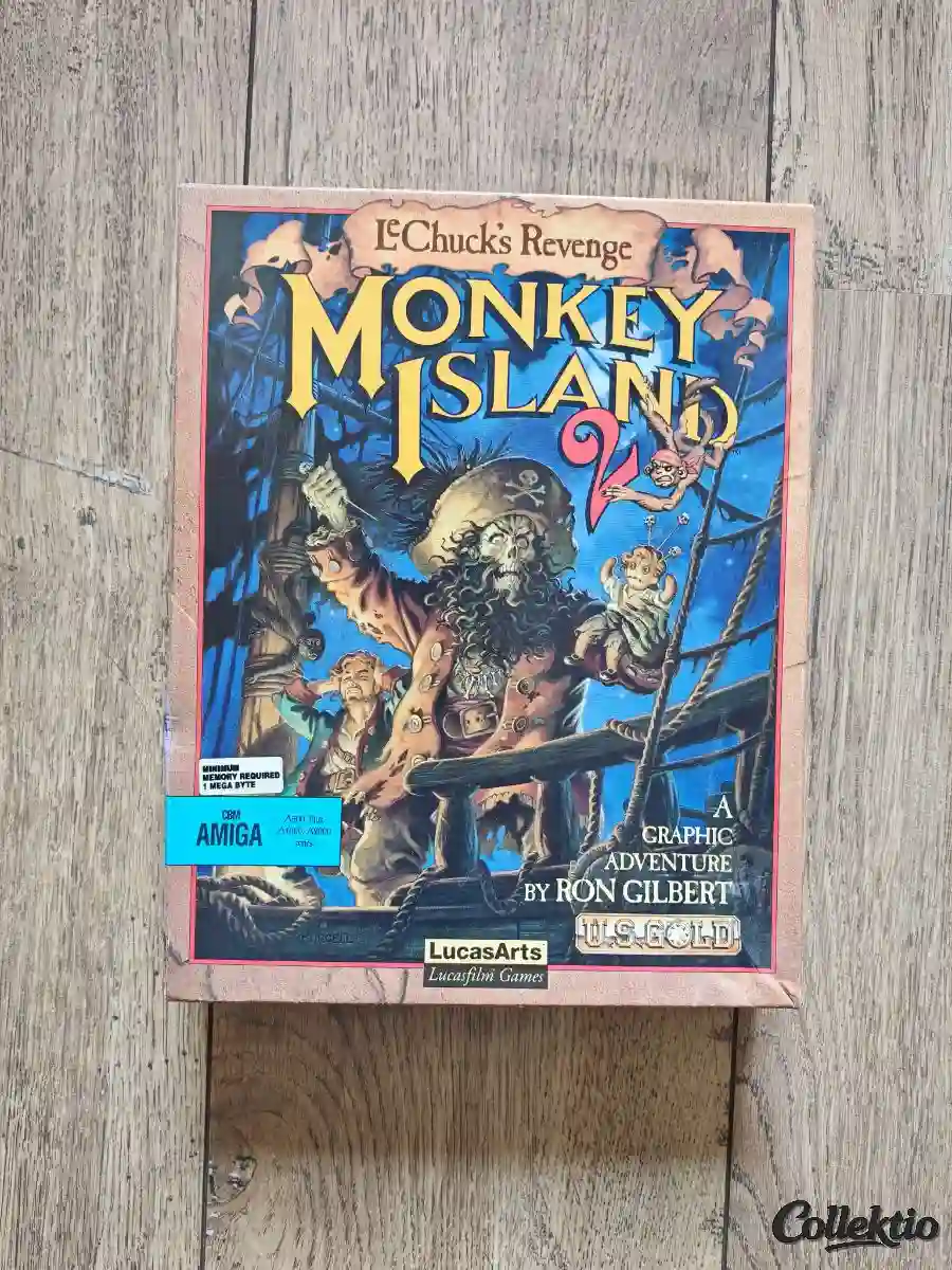 Monkey Island 2 AMIGA 500 600 version anglaise - Lucasart