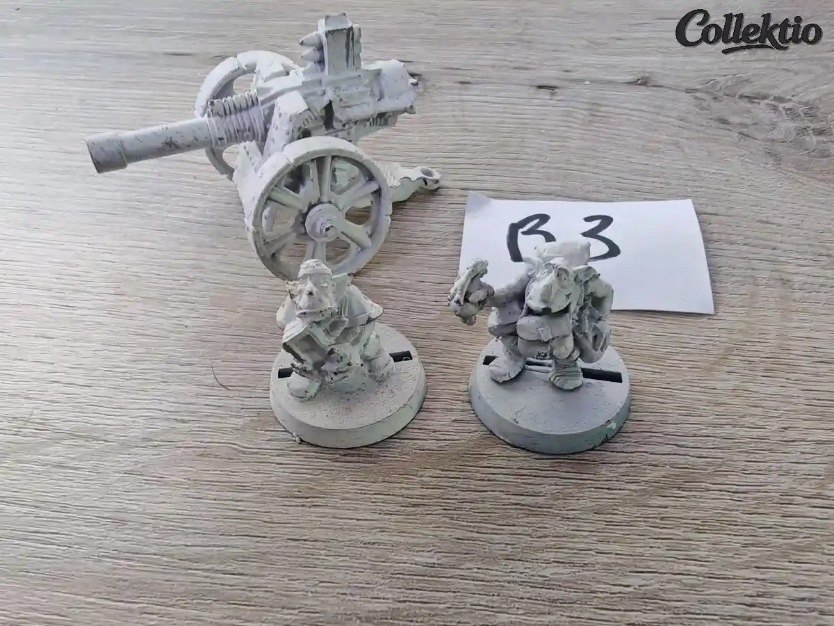 Warhammer 40k Space Ork Splatta kannon 1990 Metal