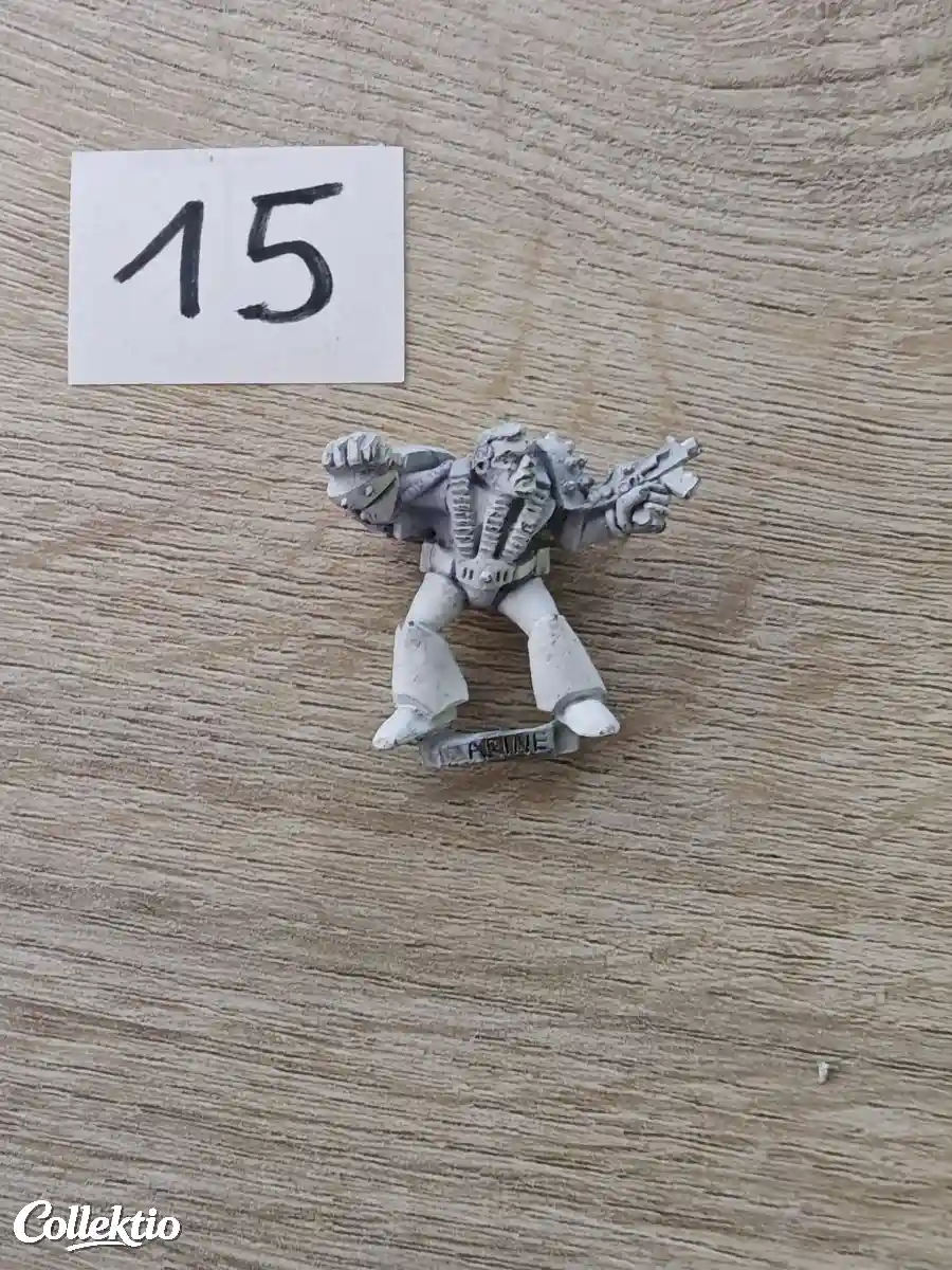 Warhammer 40k RT107 Rhino Space Marine 1988 Metal